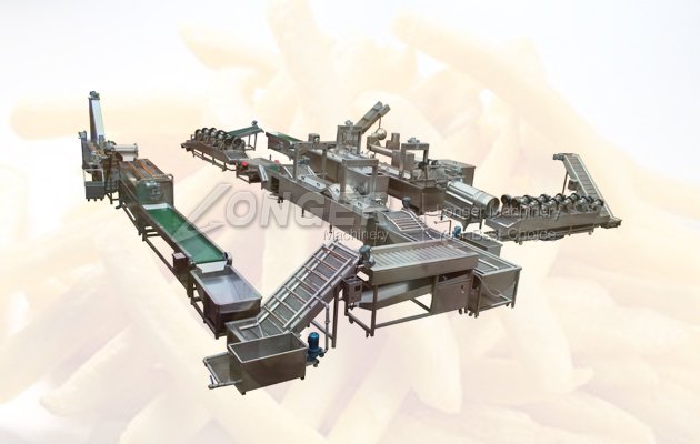 Complete French Fries Line|Frozen Friench Fries Processing Line