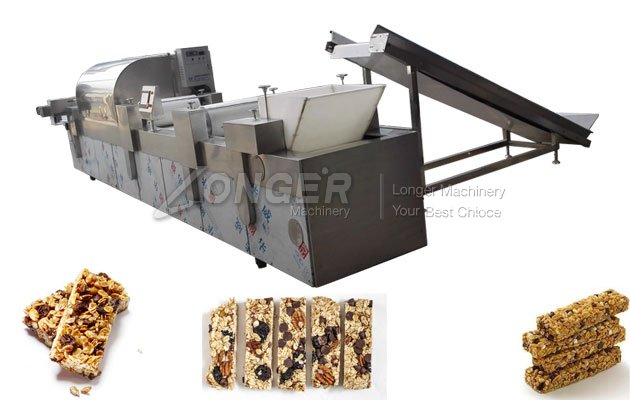 Chewy Oat & Nut Granola Bars Granola Molding Machine|Granola Bar Making Machine 