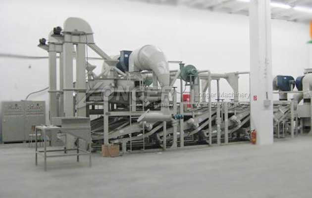 melon seeds shelling processing line with low price