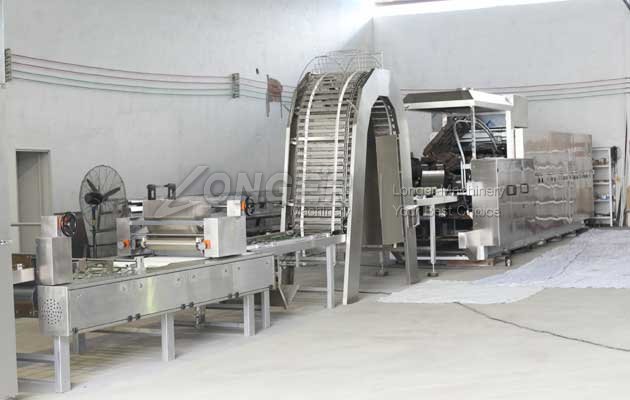 wafer biscuits macufacturering process line