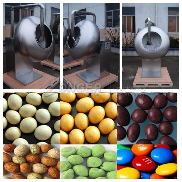 peanut/cocoa sugar coacting machine