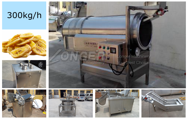 300Kg/h Banana Slicer Production Line