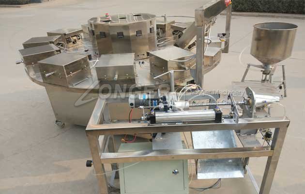 Waffle Ice Cream Cone Making Machine Line