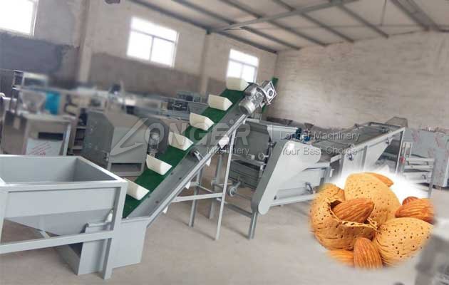 Almond Cracker & Shelling Machine
