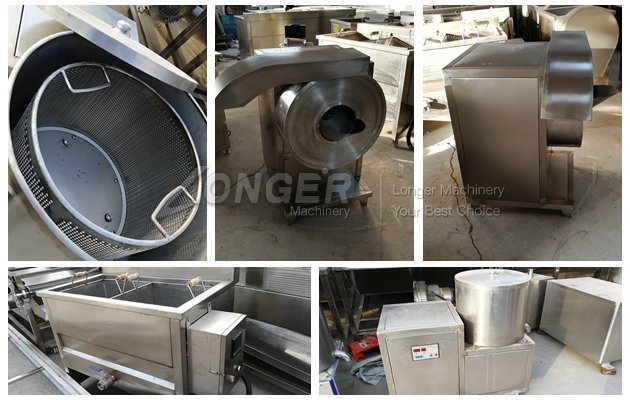russia cutomer french fries production line small scall type