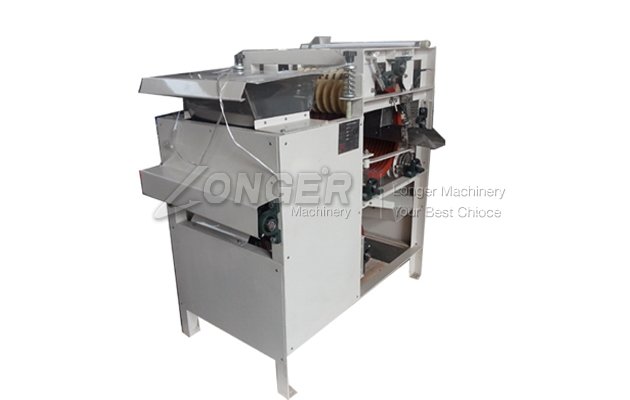 peanut frying production line|peanut red coat peeling machine