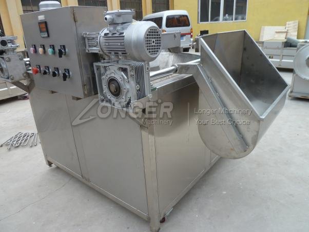 almond frying machine|peanut fryer machine