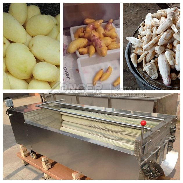 washing and peeling machine for cassava,sweet potato,potato,carrot