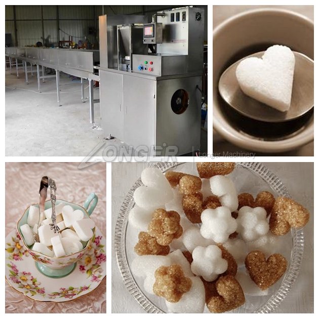 multifunction shape cube sugar production line price cost
