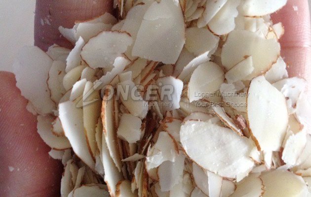 almond slicer cutting machine